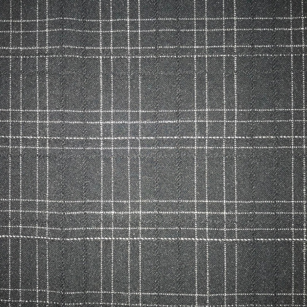 Black plaid pants - Picture 2 of 8